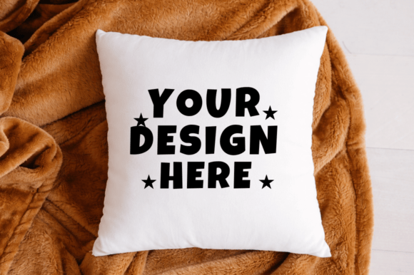 Download Fall Pillow Mockup Styled Pillow Mockup - Premium Resources