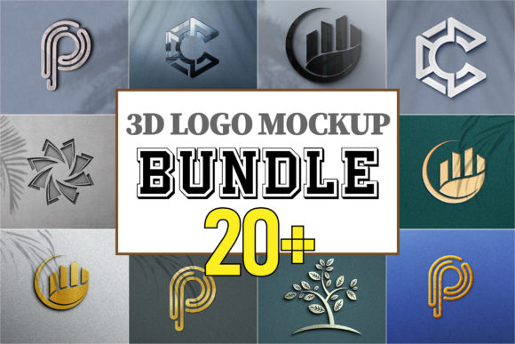 Download 21 Logo Mockup Branding Bundle V.08 - Branding bundle Collection
